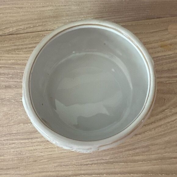Cream ceramic bowl - Picture 6 of 6